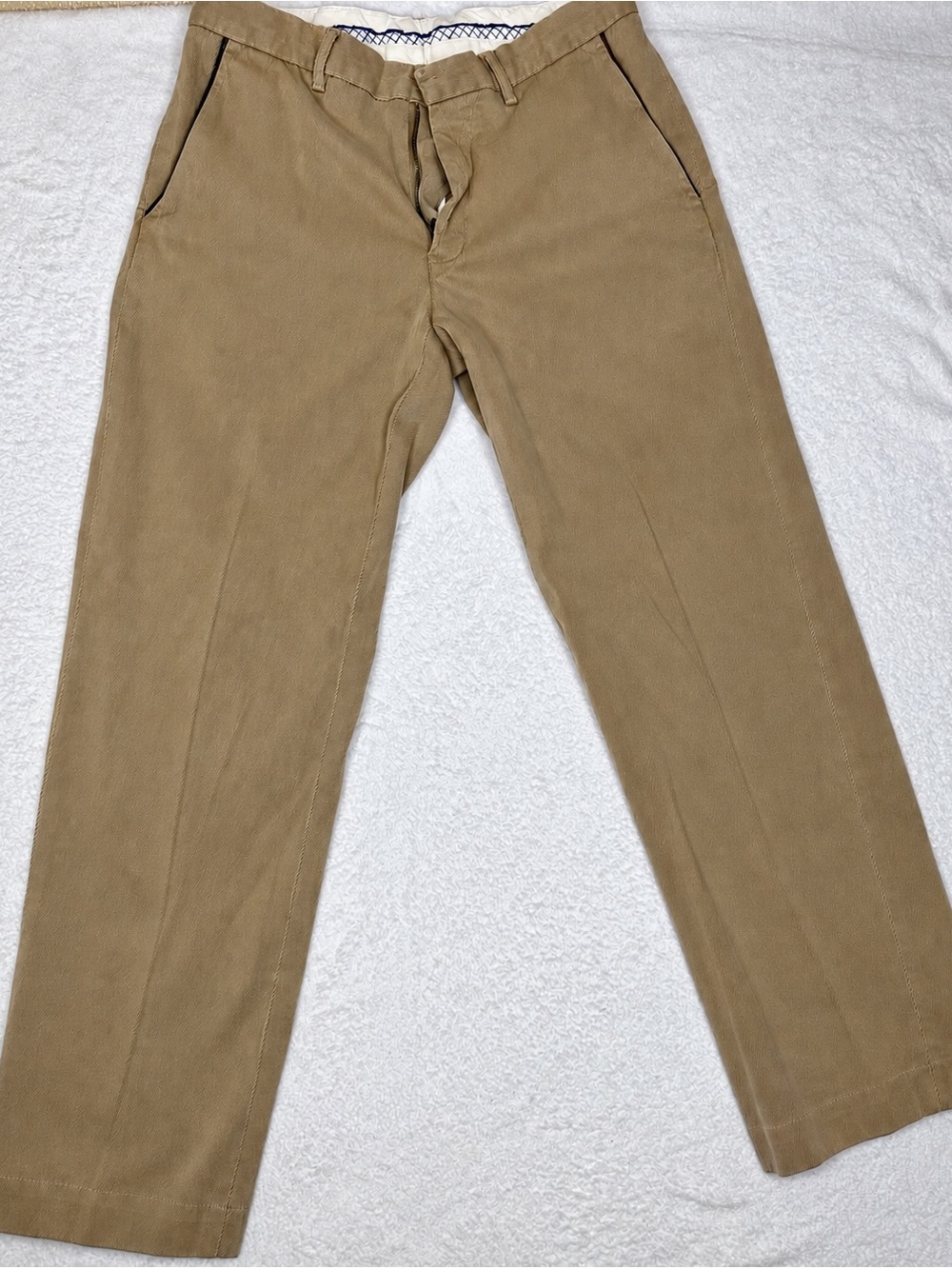 Polo Ralph Lauren Men’s Tan Khaki Corduroy Pants 32x30 Straight Leg Preppy
